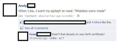 21 Times People Had Hilariously Harsh Comebacks On Facebook