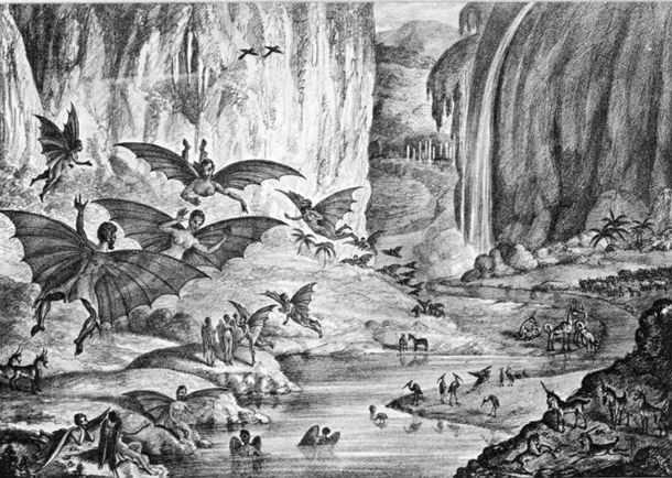 The Great Moon Hoax, which shouldn’t be confused with moon-landing conspiracy theories, was a series of six articles published in The Sun, a New York newspaper, beginning on August 25, 1835, about the supposed discovery of life and even civilizations on the moon. The discoveries were falsely attributed to Sir John Herschel, one of the best-known astronomers of his day.