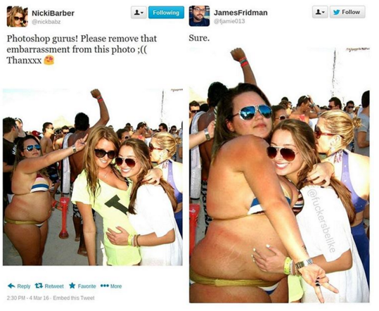 spring break - Nick Barber ing JamesFridman cabe Sure. Photoshop gurus! Please remove that embarrassment from this photo Thanxxx fuckersbe Store 2 Row Favorite ro Embed sheet 2. P