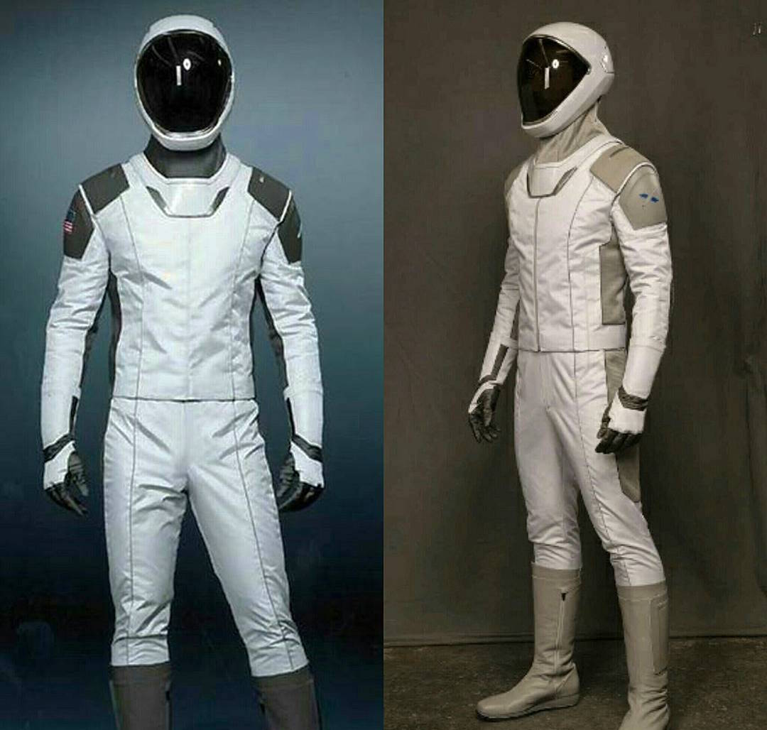 SpaceX suits look like they come straight from a scifi movie