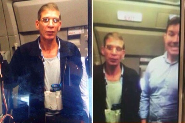 Taking a selfie with Egypt Air hijacker