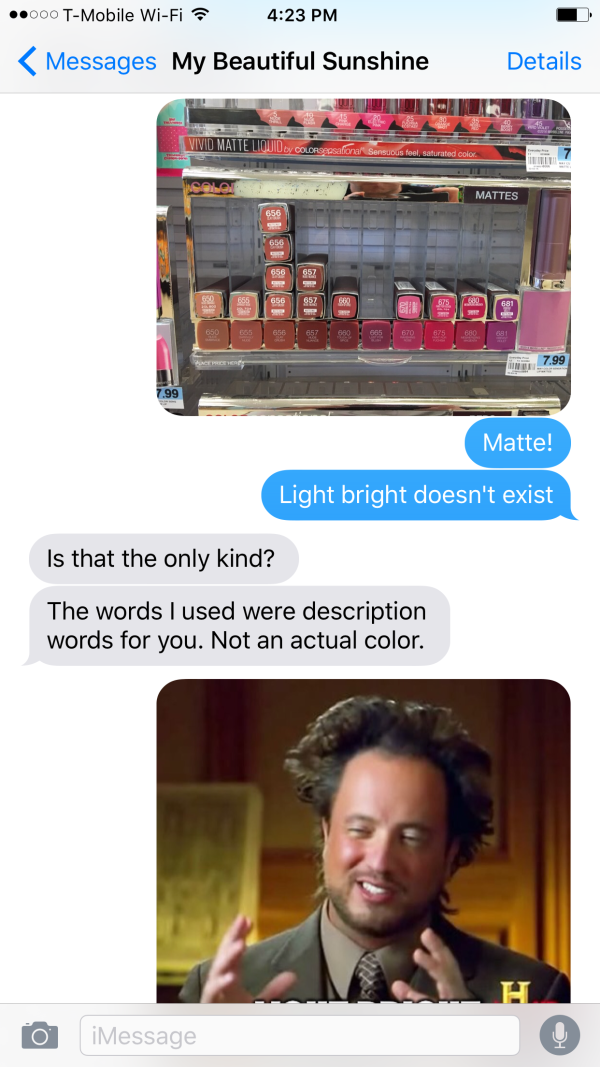 Clueless Guy's Hilarious Attempt At Buying Make-up For His Girlfriend