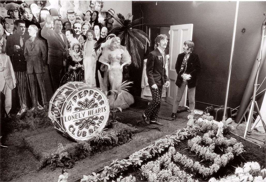 The Beatles Making The Cover For Sgt Pepper’s Lonely Hearts Club Band, 30th March 1967