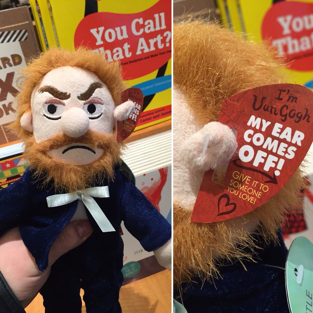van gogh doll with removable ear - You You Call Tha R 'hat Art? Van Gogh In My Ear Comes Off! Give It To Someone You Love! Tle