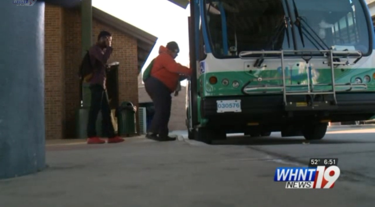 Riders in Huntsville, Alabama were treated to free ride tickets.