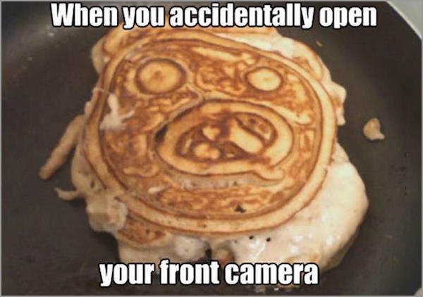 nailed it pinterest fails - When you accidentally open your front camera