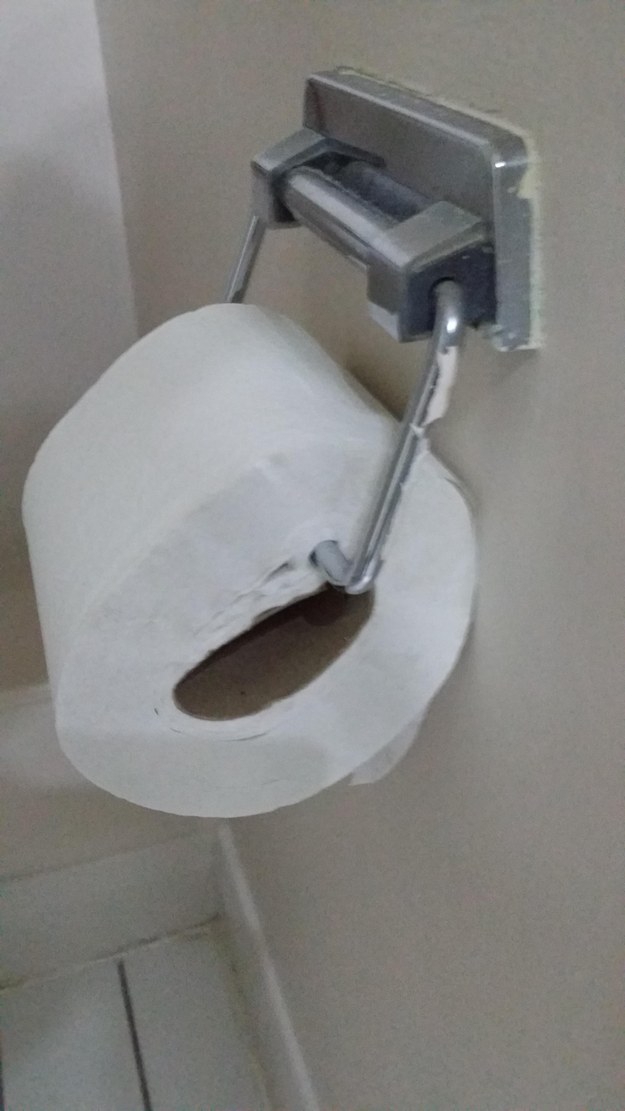 messed up toilet paper