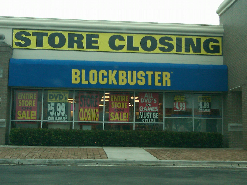 Where people rented movies before Red Box and Netflix