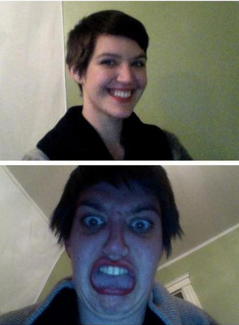 20 Beauties Who Weren’t Scared Of Taking The Most Hilarious Selfies