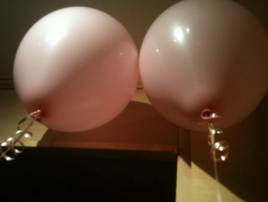 optical illusion balloon