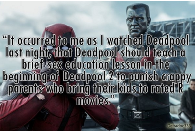 sex shower thoughts - Ca "It occurred to me as I watched Deadpool last night, that Deadpool should teach a brief sex education lesson in the beginning of Deadpool 2 to punish crappy, parents who bring their kids to rated R movies." Deltado33