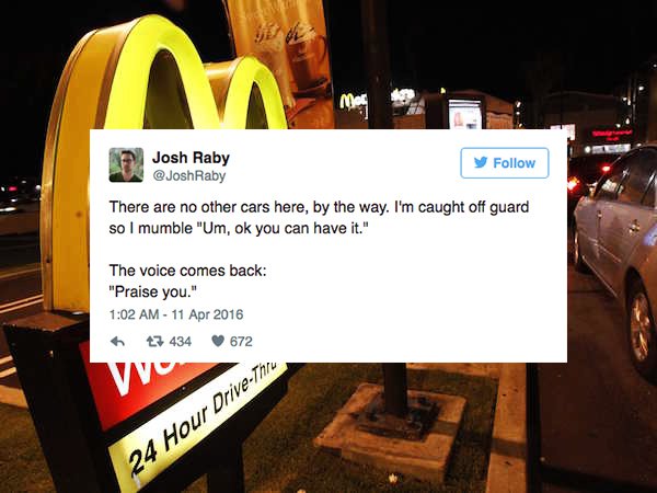 This story proves that nothing good happens at a McDonald’s after 1am