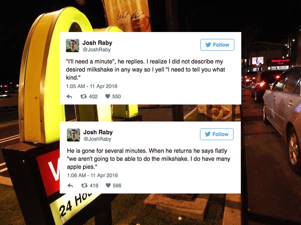 This story proves that nothing good happens at a McDonald’s after 1am