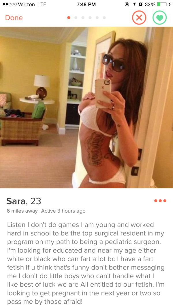 29 Tinder Profiles that sure get right to the point