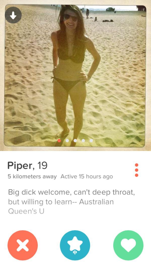 29 Tinder Profiles that sure get right to the point