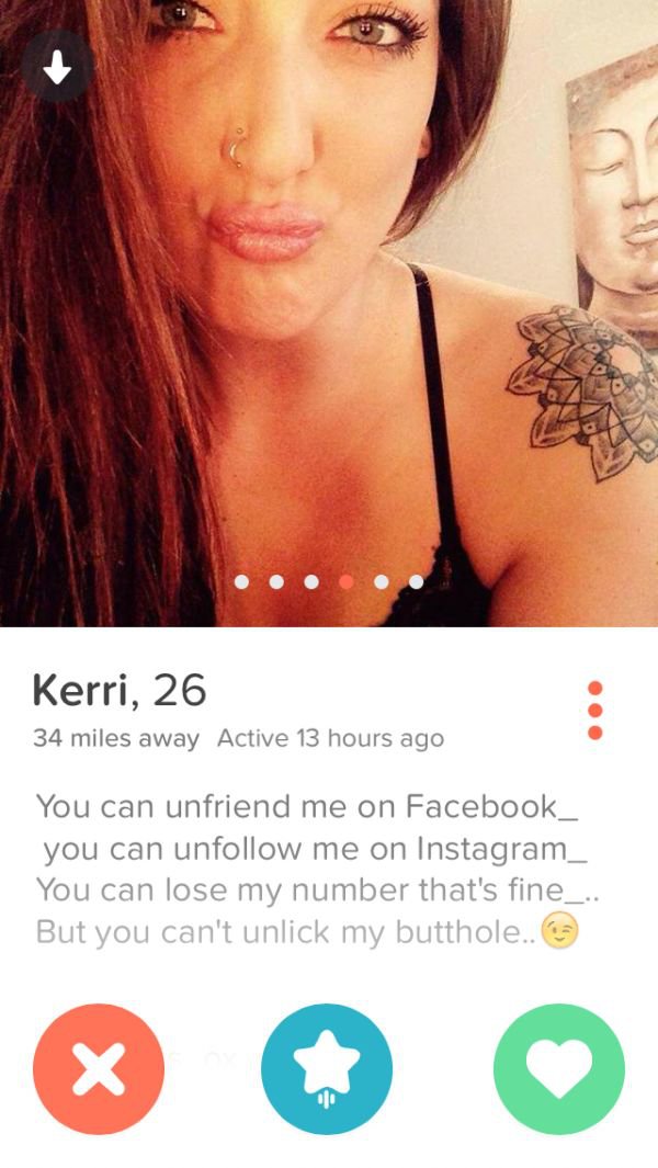 29 Tinder Profiles that sure get right to the point