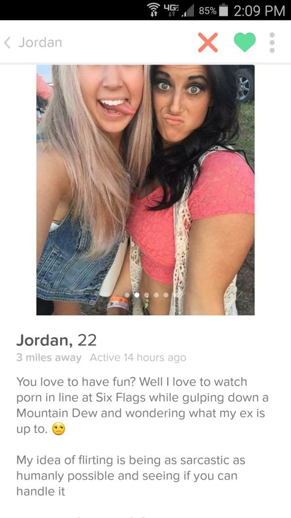 29 Tinder Profiles that sure get right to the point