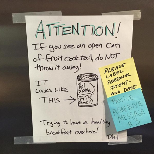 30 Hostile notes prove the fridge is the ultimate battleground