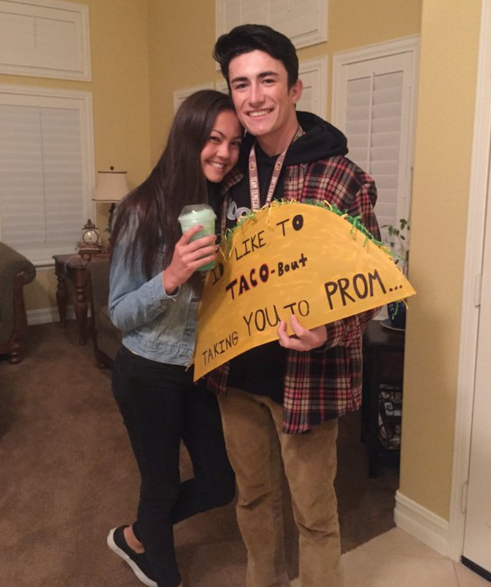 clever creative promposals - To TacoBout Akine You To Prom