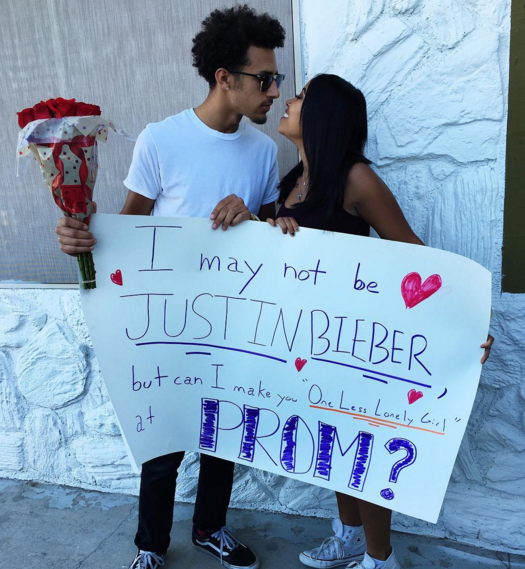 justin bieber homecoming proposal - I may not be Just In Bieber It can I make you One Less Lonely Girl at Ppom?