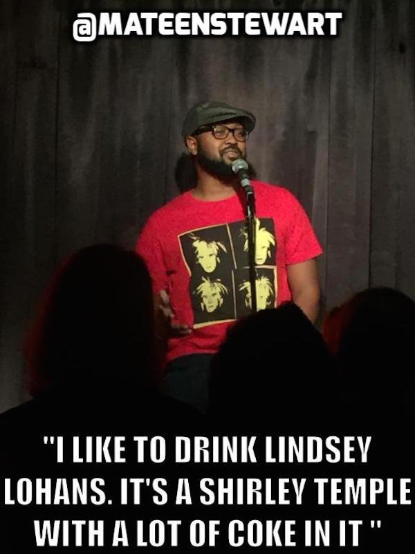 24 Comedians exercising their funny bones
