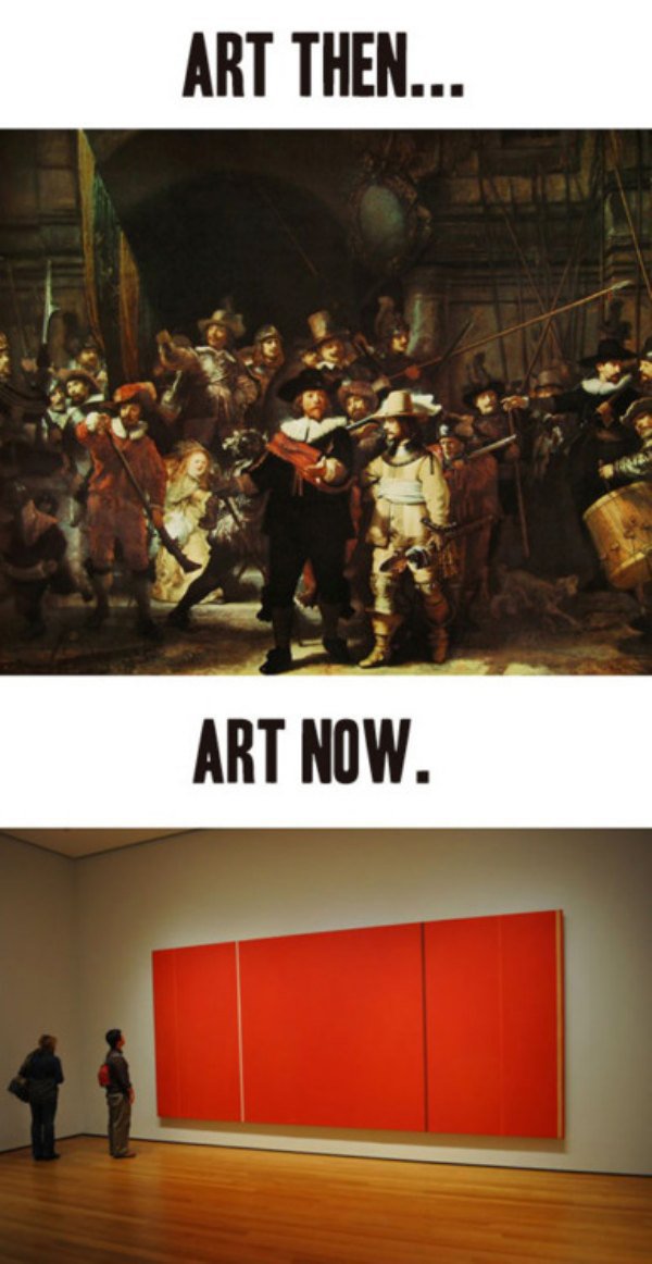 art then and now - Art Then... Art Now.