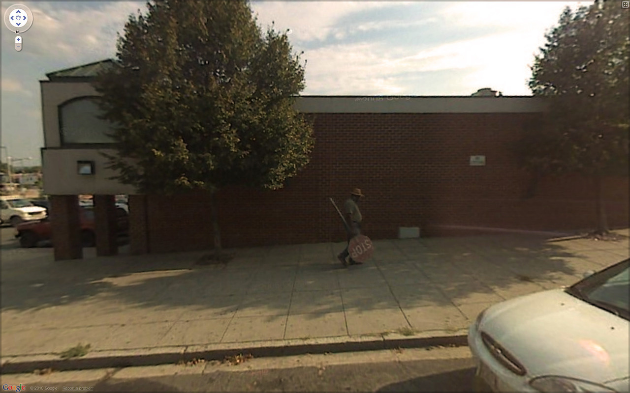 Необычных фото на Google Street view