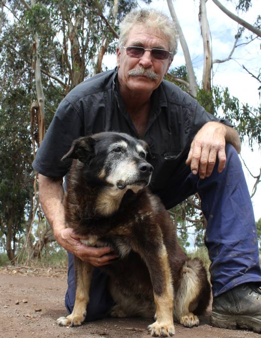 This is Maggie, the worlds oldest dog, and her owner. She passed away today at the age of 30