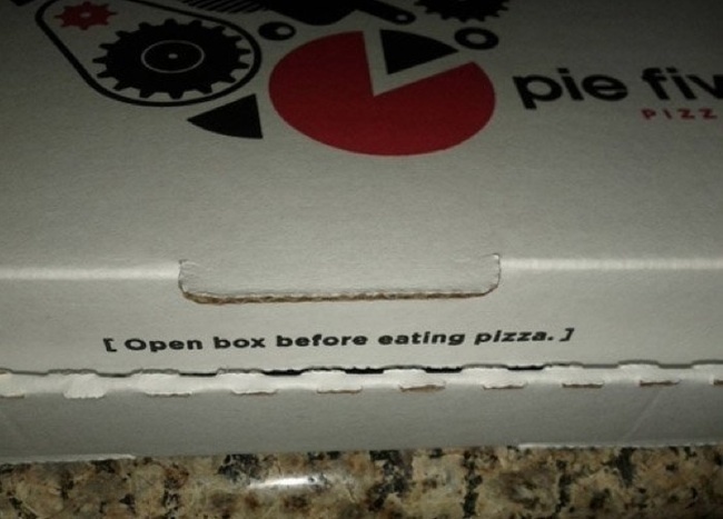 you don t say meme - piefin Lopen box before eating pizza.