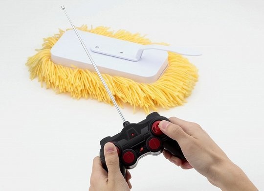 And finally, a remote control cleaning brush. Honestly, this seems like way more fun than doing it yourself.