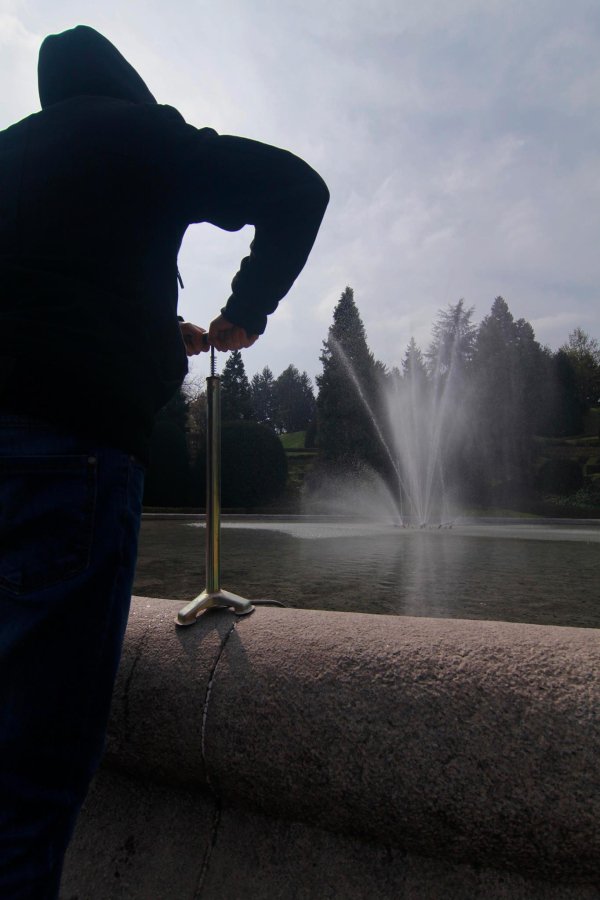 Man adds flare to enhance otherwise mundane surroundings