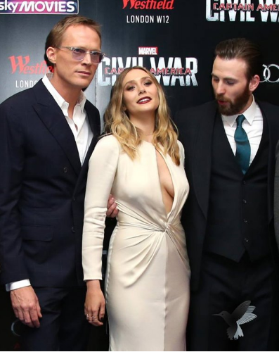 Chris Evans Was Caught Looking At Boobs & The Internet Can't Stop Photoshopping It