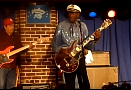 Chuck Berry is still alive and performs once a month at a restaurant near St. Louis