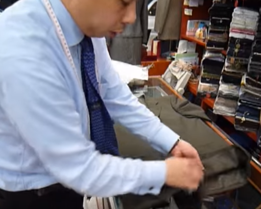 The pockets on men’s dress clothing are often sewn shut to preserve aesthetics during transport to, and display in, the store. These are functional pockets that can be opened up and are not fake pockets as many assume.