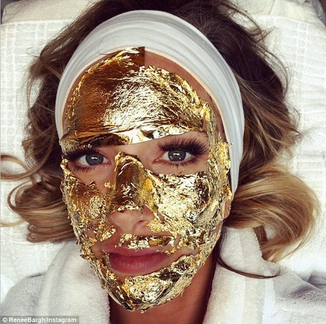 To keep the skin looking younger and improve elasticity, spas are offering 24-carat gold facials.