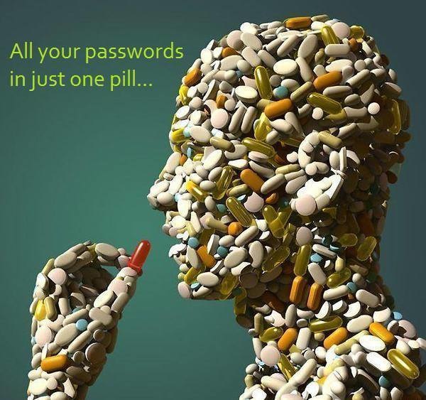Motorola has created the "authentication vitamin." When the pill is digested it will unlock all your devices.