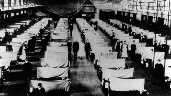 Scientists believe that flu pandemics occur two or three times each century.
