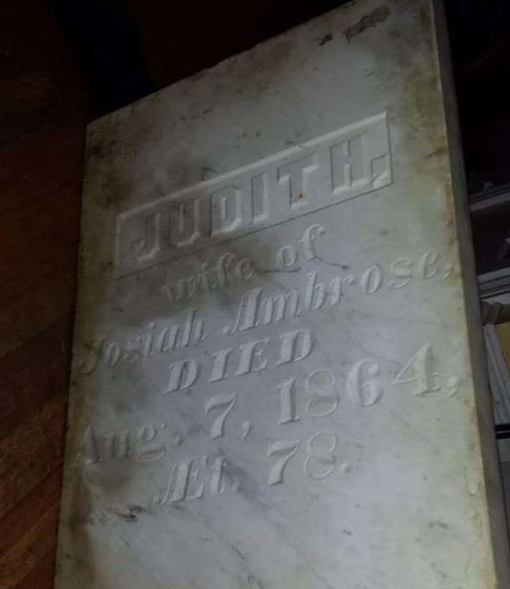 found in the attic stone carving