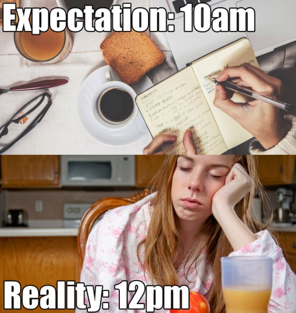 40 times expectations didn't match reality