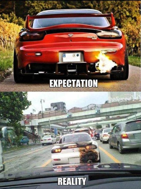 40 times expectations didn't match reality