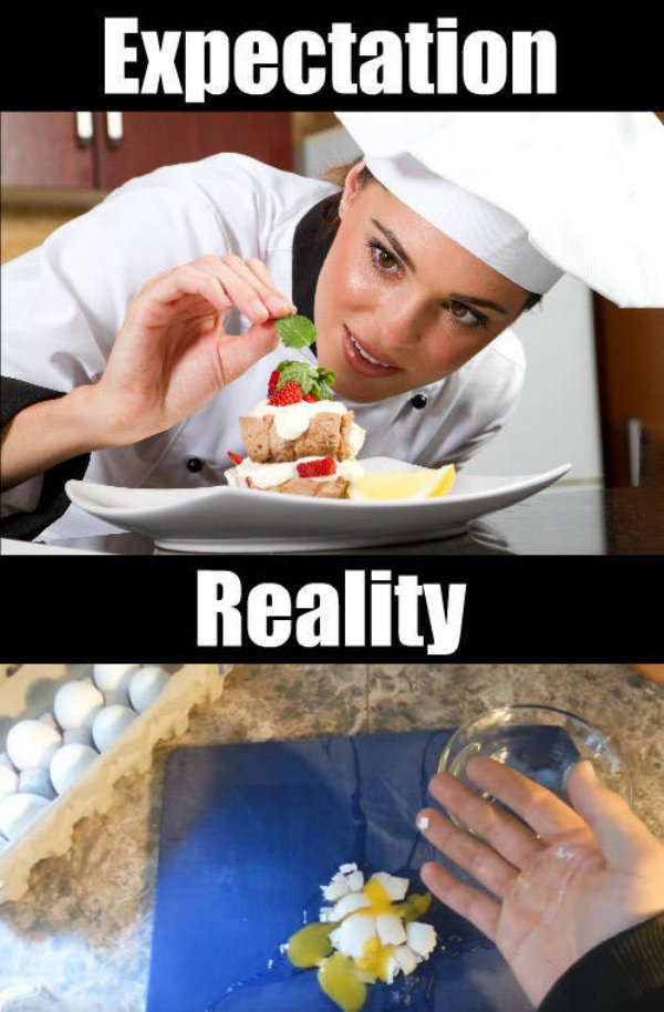 40 times expectations didn't match reality