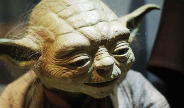 Yoda’s appearance was inspired by the look of his creator Stuart Freeborn with a touch of Albert Einstein thrown in to make him seem more wise. Clever, they are.
