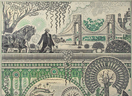 21 Defaced Dollar Bills That Are Artistic Masterpieces