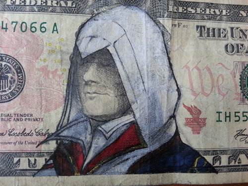 21 Defaced Dollar Bills That Are Artistic Masterpieces