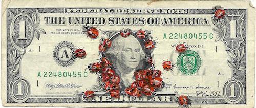 21 Defaced Dollar Bills That Are Artistic Masterpieces