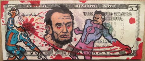 21 Defaced Dollar Bills That Are Artistic Masterpieces