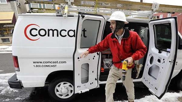 A Comcast technician went to a residence to replace a faulty modem, and—after spending an hour on hold with Comcast's central office—fell asleep on the client's couch. 

Washington, D.C. resident Brian Finkelstein posted a video of the sleeping technician on YouTube. Comcast was not amused and fired the guy.