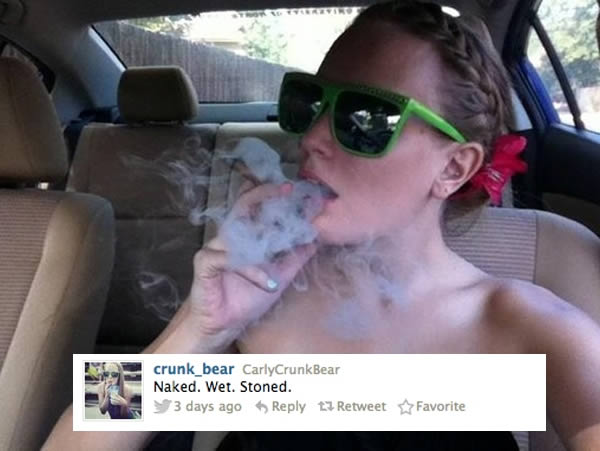 What teachers do in their private life should be just that—private. But in 2013, Carly McKinney, a 10th-grade math teacher at Overland High School in Aurora, Colorado, decided to post several tweets with revealing photos and boasted about bringing marijuana to school.

One post read, "Naked. Wet. Stoned," while another said, "Watching a drug bust go down in the parking lot. It's funny 'cuz I have weed in my car in the staff parking lot." Other messages suggested that the teacher was grading papers while under the influence and spending time on Twitter instead of being productive during the school day.

In her defense, McKinney claimed that she and a friend created the page as a parody, and she was never in possession of drugs during the school day.

Her students thought her racy photos and tweets about marijuana were pretty cool and protested to get her back. Nonetheless, McKinney was fired.