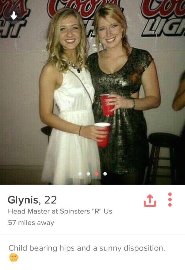 32 People have some pretty forward Tinder profiles