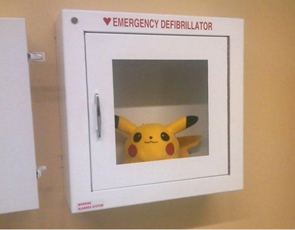 pikachu defibrillator - Emergency Defibrillator